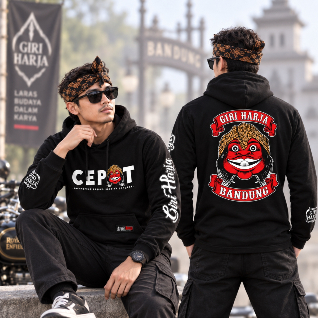 Sweater Kurung Jumper Hoodie Cepot Giriharja Merchandise