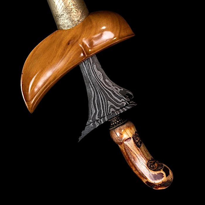 Keris Sempaner Pamor Junjung Derajat Tangguh Pajajaran