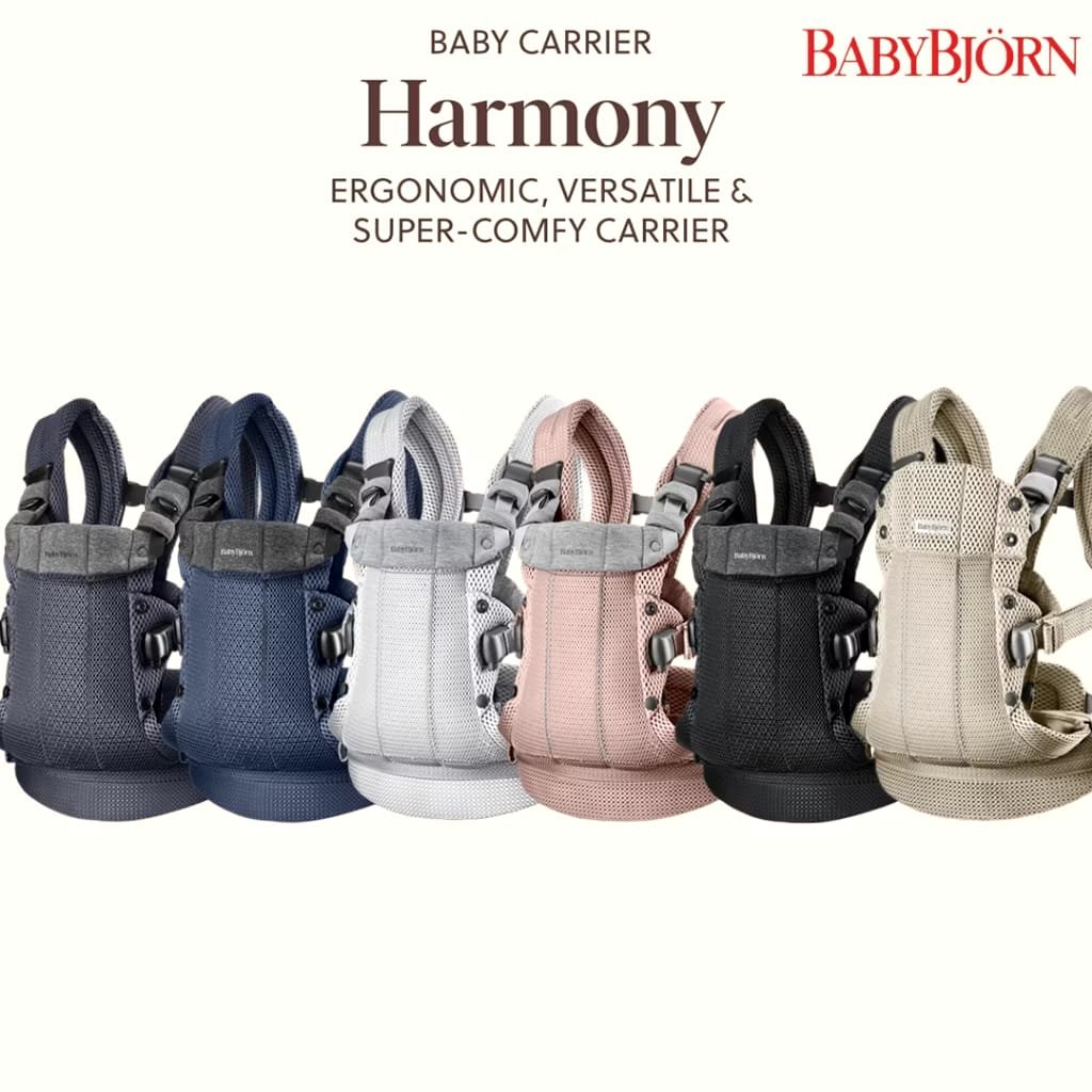 BabyBjorn Baby Carrier Harmony 3D Mesh - Gendongan Bayi