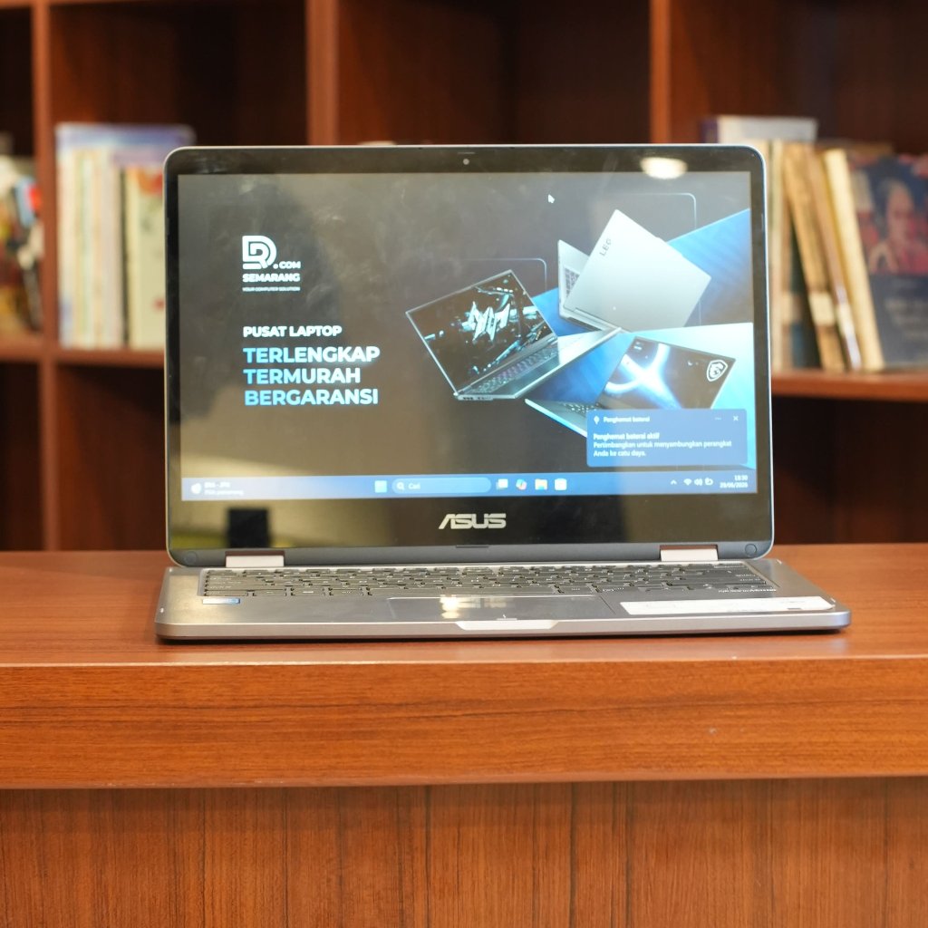 Asus Vivobook Flip TP410UA Core i3-7100U 4GB/1TB SSD Silver - Laptop 2in1 Touchscreen Convertible Mu