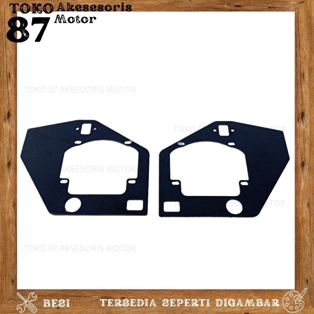 BRACKET LAMPU BILED PROJIE AES KENZO VINYX CR7 TURBO SE 2.5 INCH ZX25R ZX 25 R NINJA 250 FI NEW ATAU