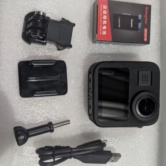 GoPro Max 360 second normal rekam normal plus batre