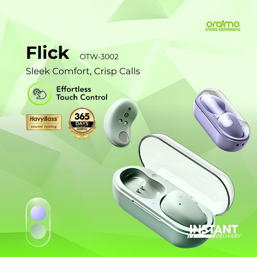 Oraimo TWS Earphone OTW-3002 Bluetooth Earphone Headset Wireless