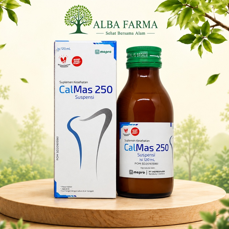 CALMAS 250 MG SYR  - BTL