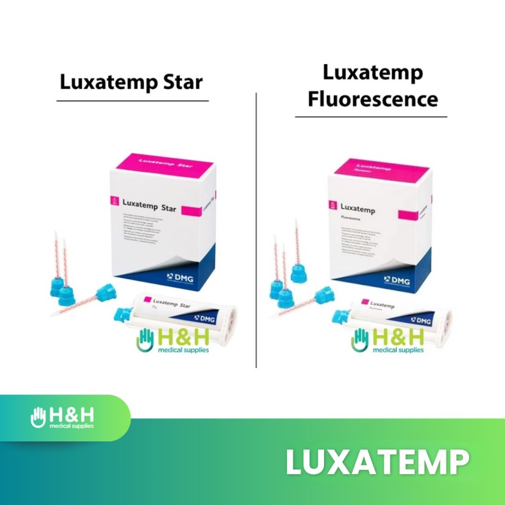 Luxatemp / Temporary crown / Bahan Temporary Bridge / Temporary Veneer / Crown Sementara