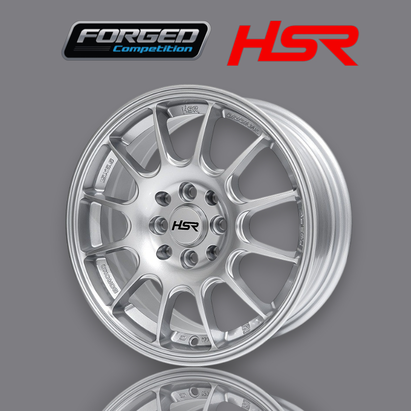 Velg Mobil Rally Hsr Talibau R15 Pcd 4X100/114,3 Warna Hyper Silver