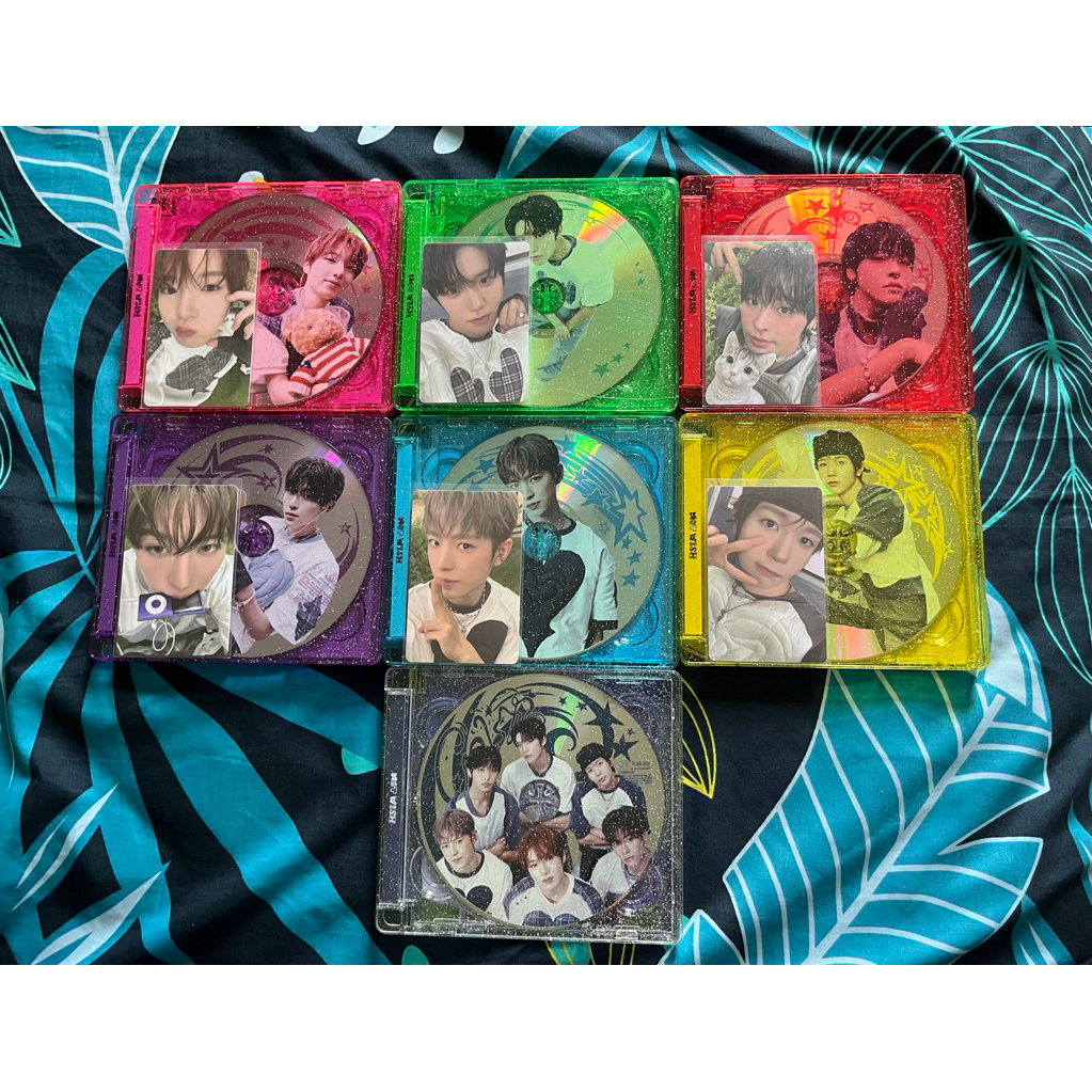NCT WISH ALBUM JEWEL COLOR UNSEALED/ALBUM ONLY, NCT DREAM ALBUM BTTF UNSEALED