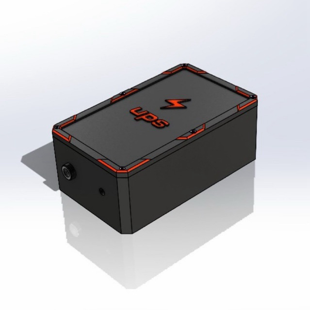 Casing Box Mini UPS CCTV 6 Cell baterai 18650