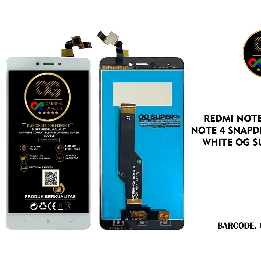 LCD XIAOMI REDMI NOTE 4X SNAPDRAGON
