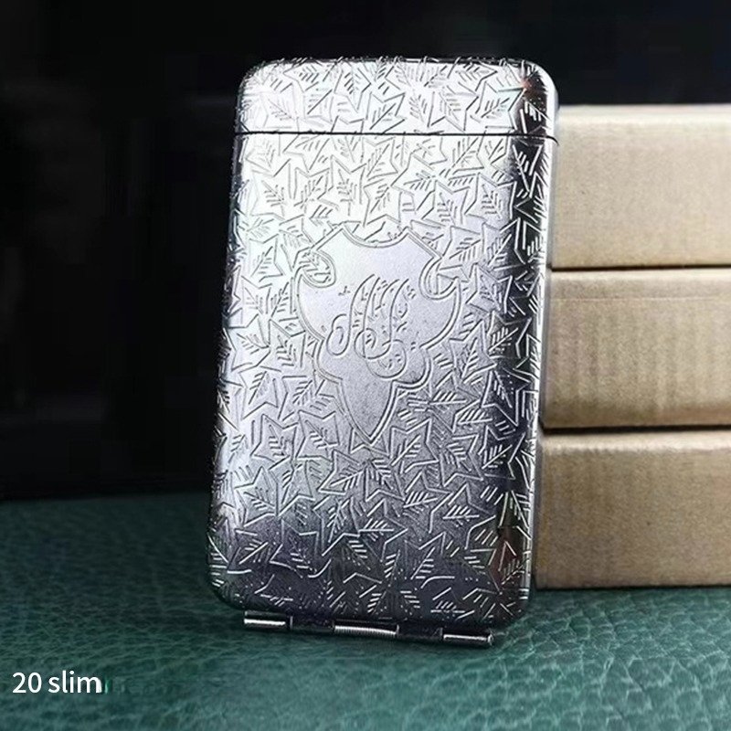 kotak tempat slim vintage metal case peaky blinders viral new 1923