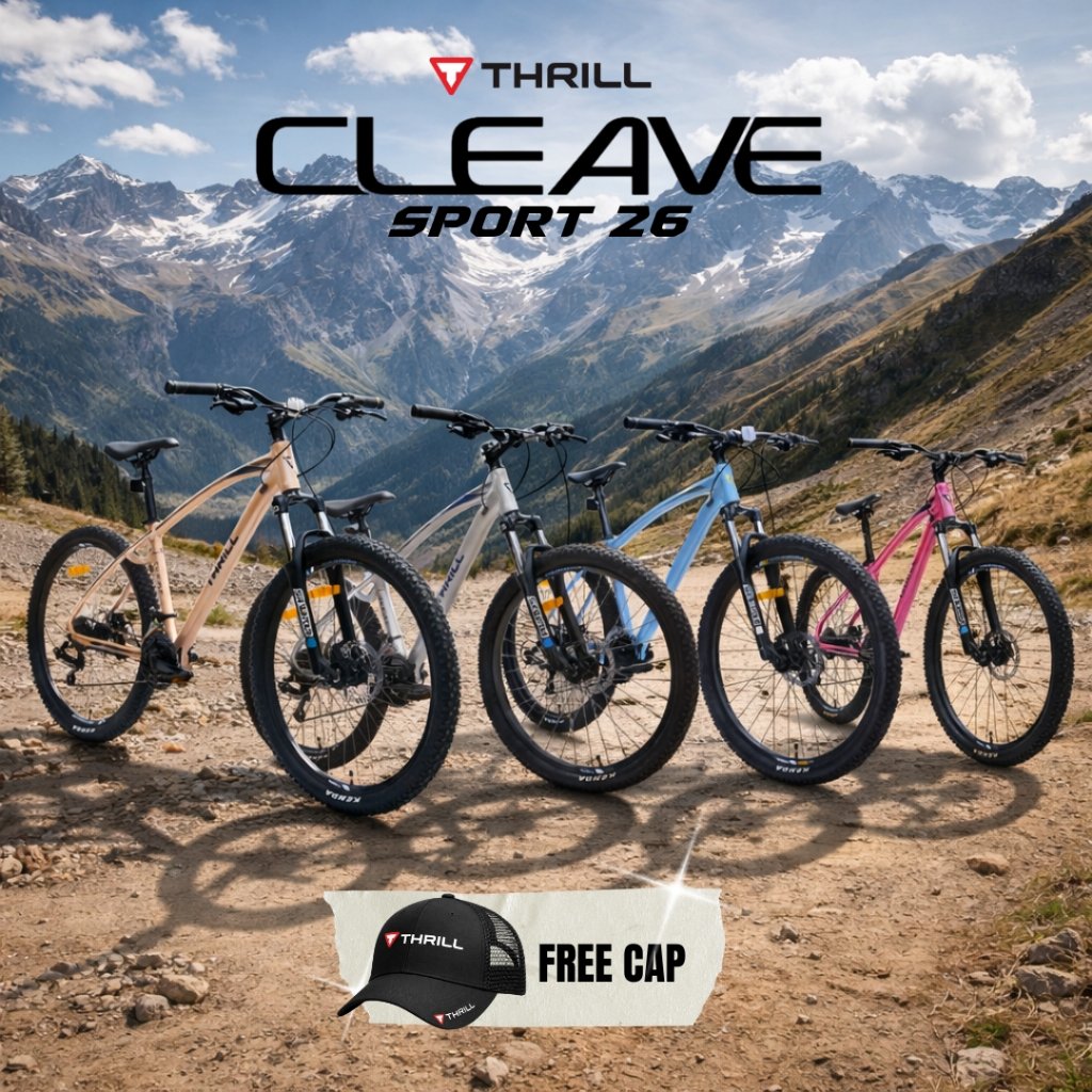 SEPEDA GUNUNG MTB THRILL CLEAVE SPORT 26"