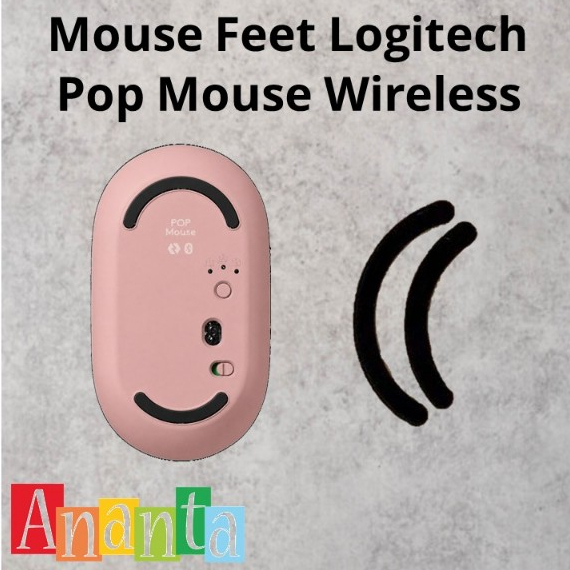 Mouse Feet Glide Logitech Pop Mouse Wireless