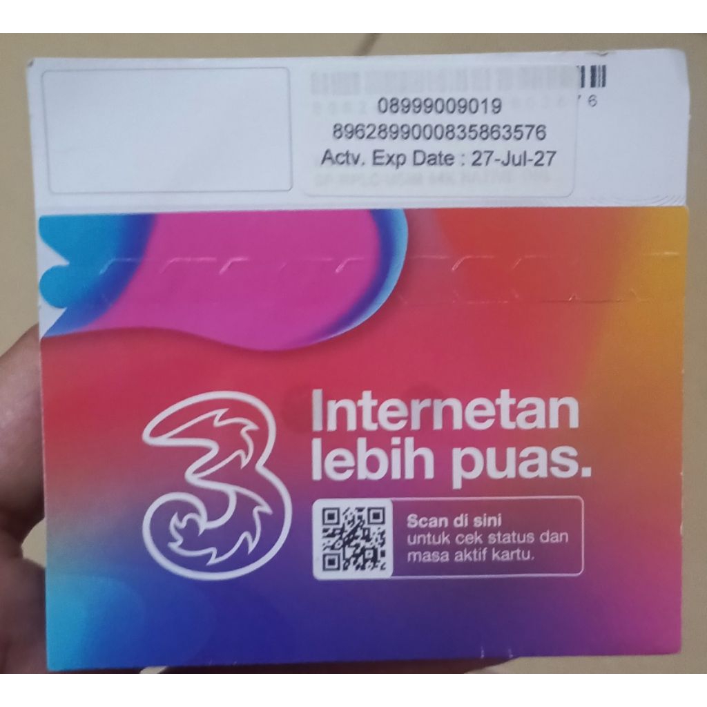 Nomor Cantik Tri 3