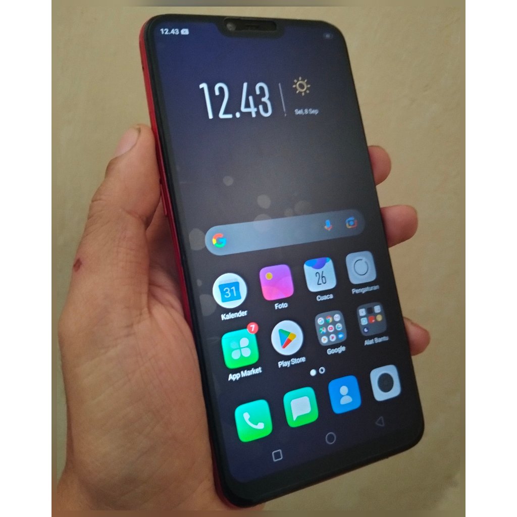 Hp Oppo A3S RAM 2GB internal 16GB Bekas