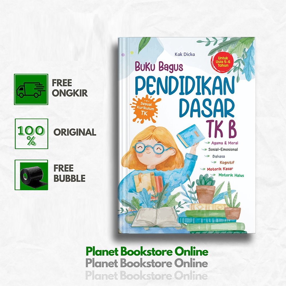 Buku Bagus Pendidikan Dasar TK B (Penerbit Cakrawala)