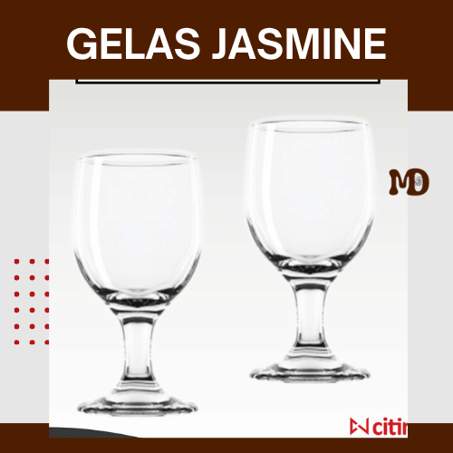 Gelas Wine / Gelas Kaca Kaki Pendek / Gelas Minum Kaca Bening Aesthetic Jus Cafe Kopi