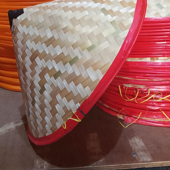 Topi Anyaman Bambu / Topi Petani / Nelayan Full Bambu