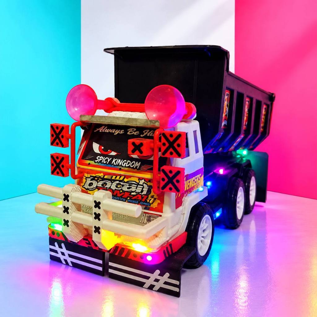 Mobilan Truk Miniatur/ Mainan Anak Dump truk Besar
