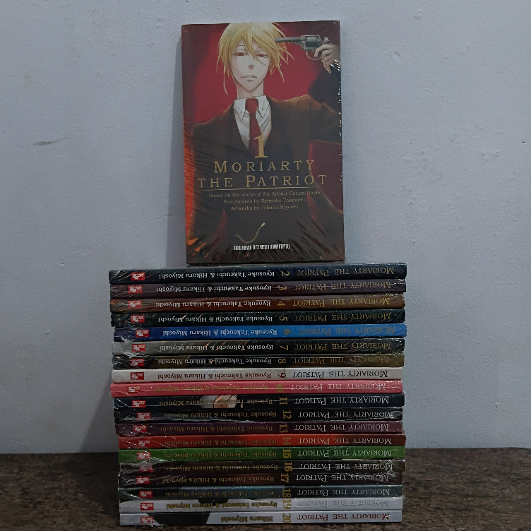 Komik Moriarty The Patriot Set (1-20 Segel)