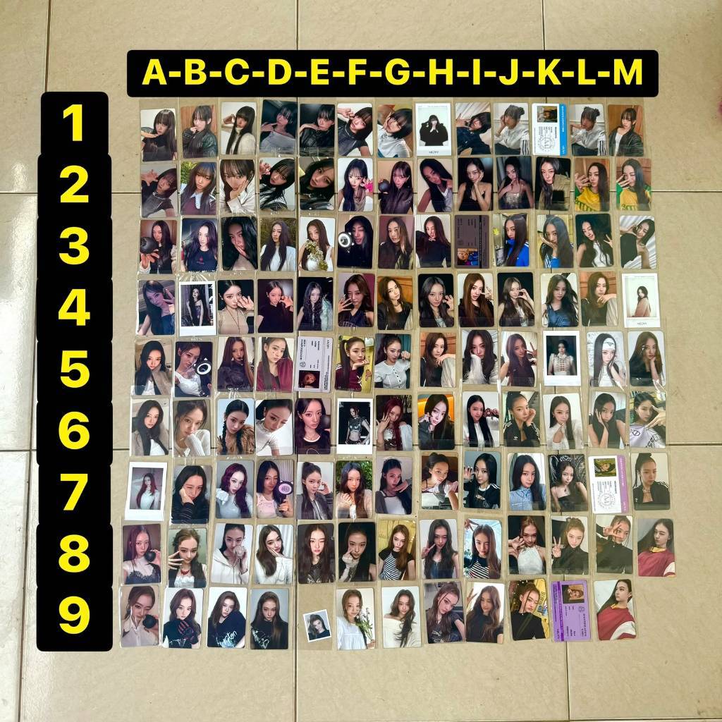 PHOTOCARD MEOVV SOOIN GAWON ANNA NARIN ELLA