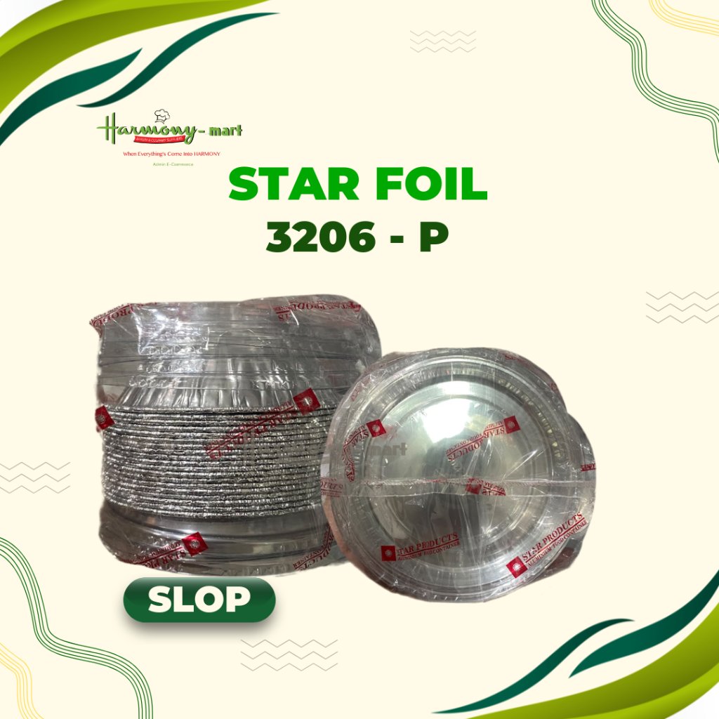 Aluminium Star Foil 3206 P + Tutup - isi 20pcs
