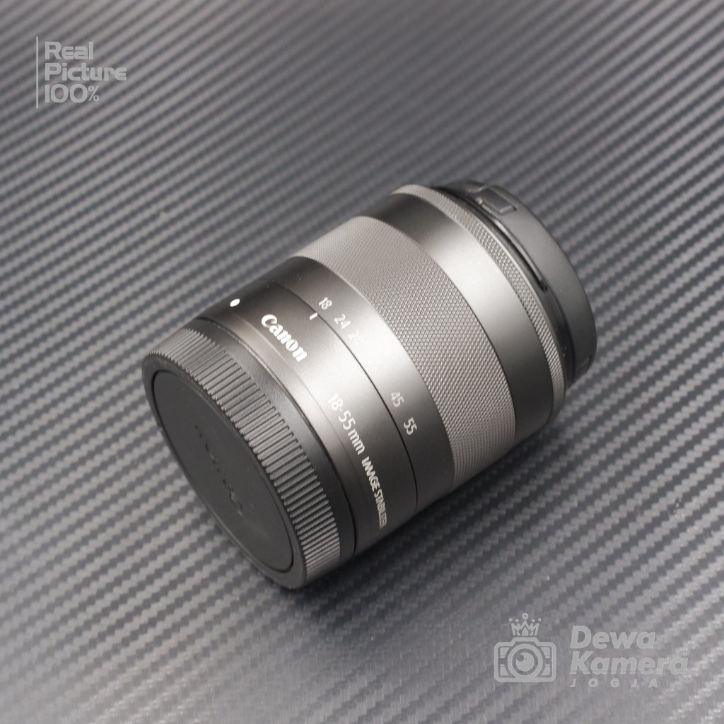 Canon EF-M 18-55mm f/3.5-5.6 IS STM Second Bekas | Lensa Standard Zoom Mount EF-M Canon EOS M Mirror