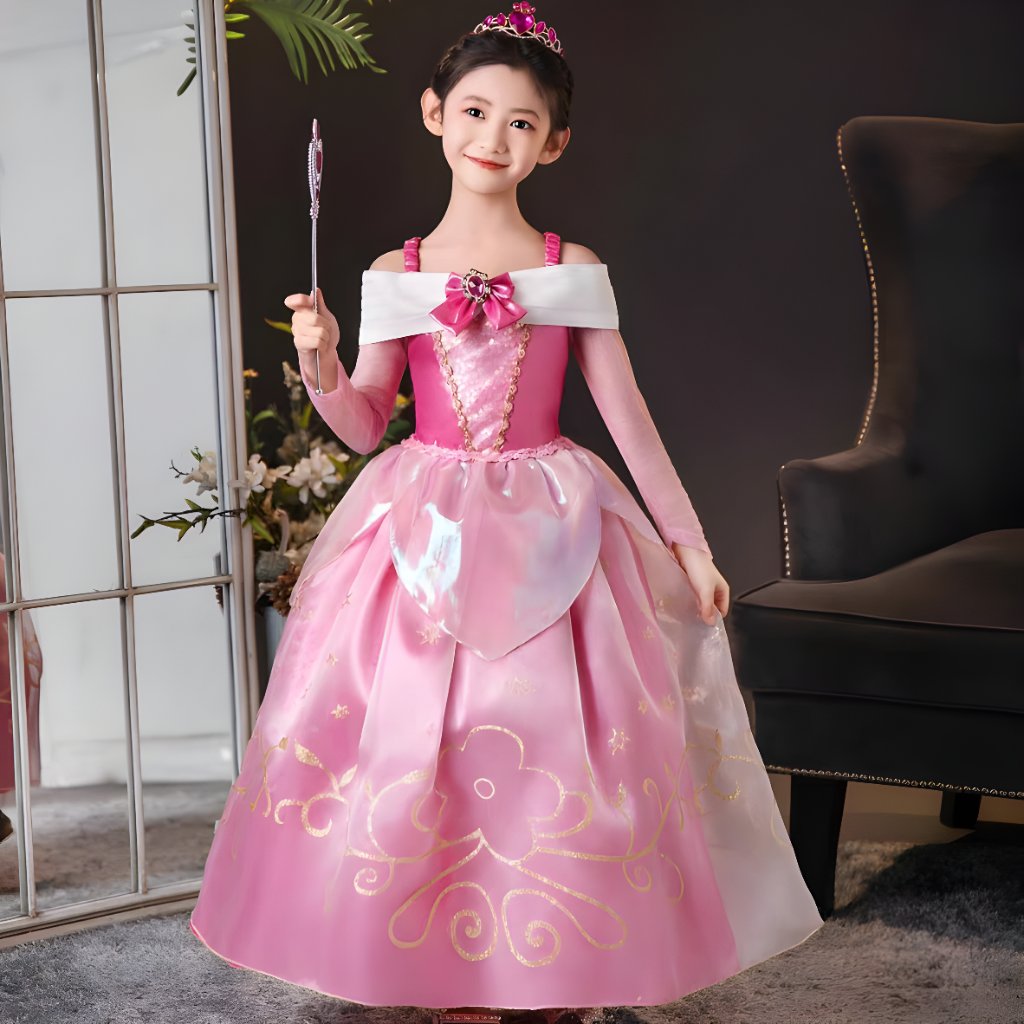 BABYFAMILYCARE DRESS PESTA ANAK PEREMPUAN - BRIAR ROSE ROYAL GOWN A02 FT