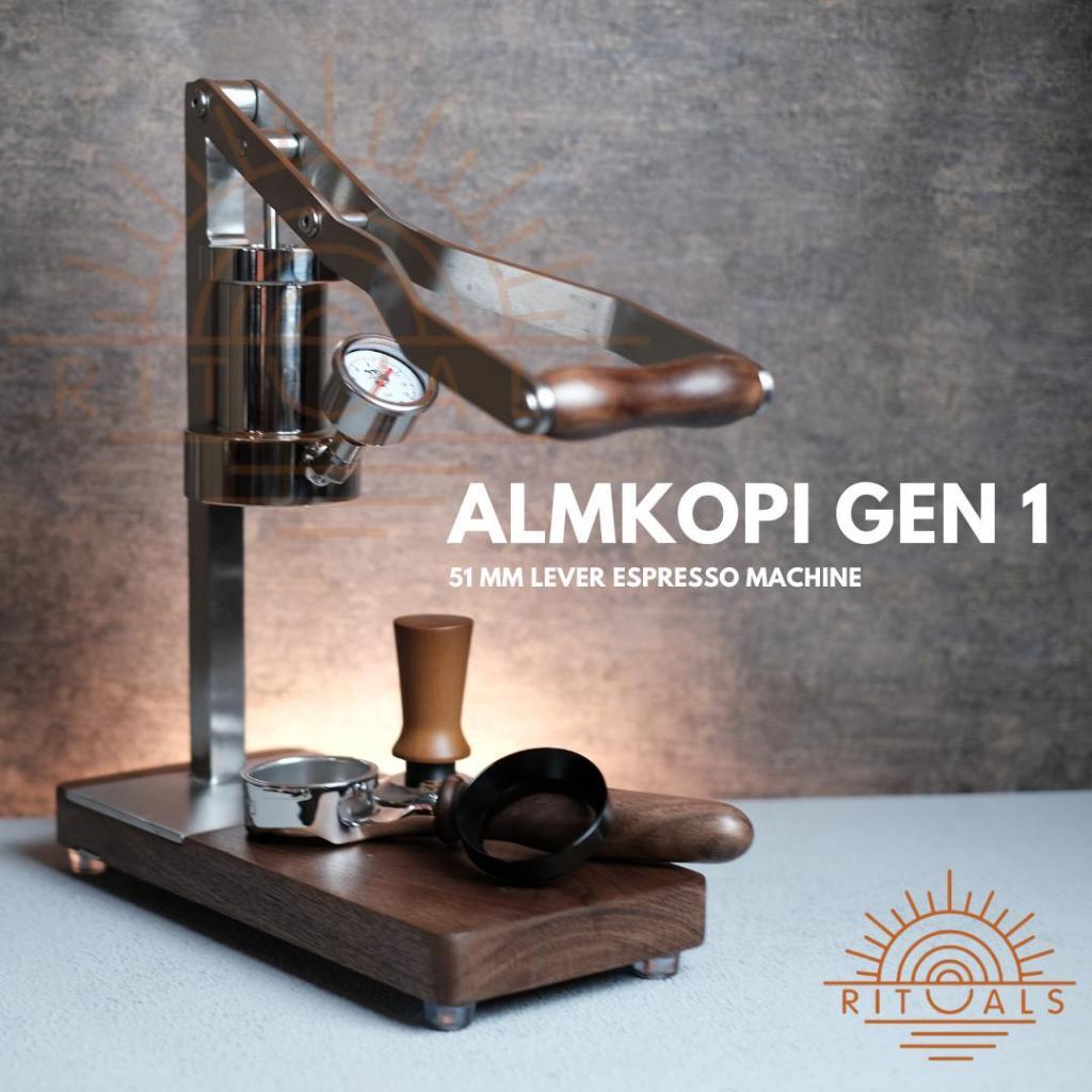 ALMKOPI Gen 1 S1 Manual Lever Espresso Machine 51mm | Rituals. | Mesin Espresso Maker Home Café & Sp