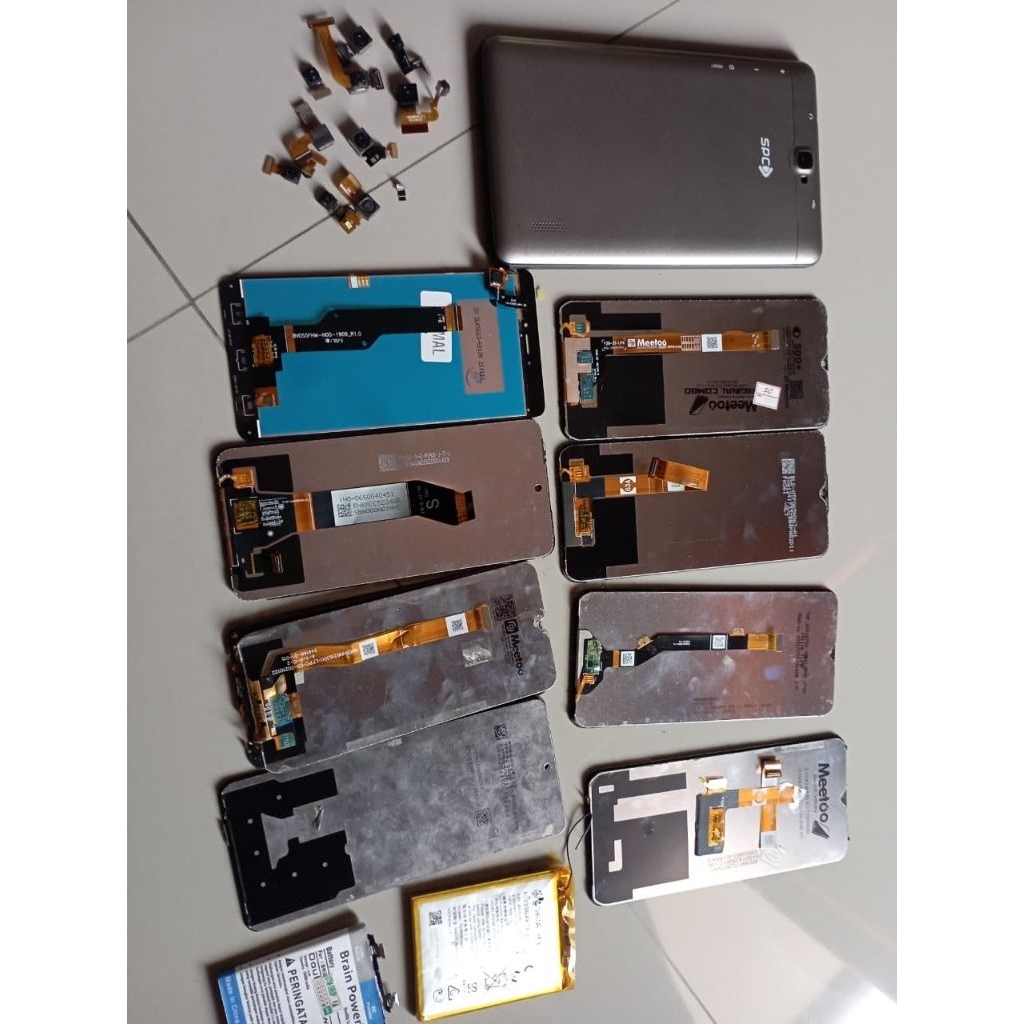 LCD rusak + tablet SPC mati
