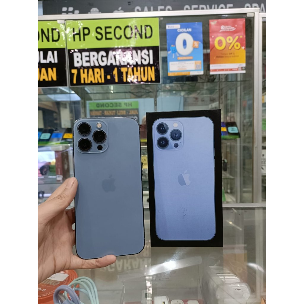 IPHONE 13 PRO MAX 256GB SECOND SEKEN BEKAS