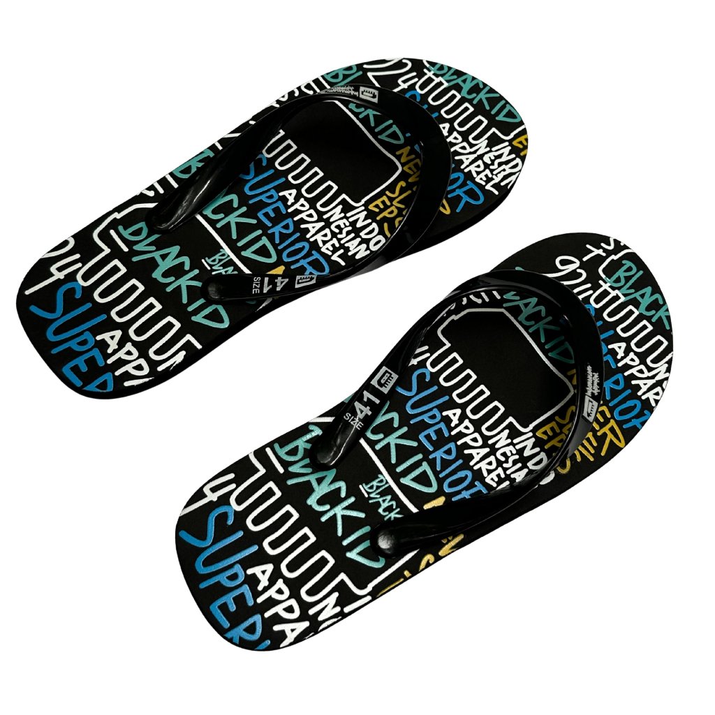 Blackid Sandal Jepit Spon Pria Valencia