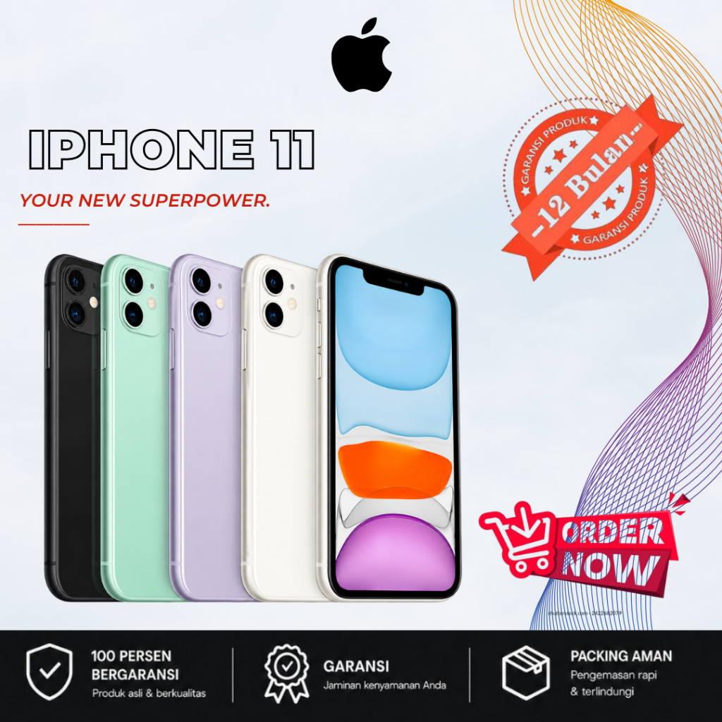Iphone 11 64GB 128GB WIFI ONLY HP11 Second inter mulus like new 100% original
