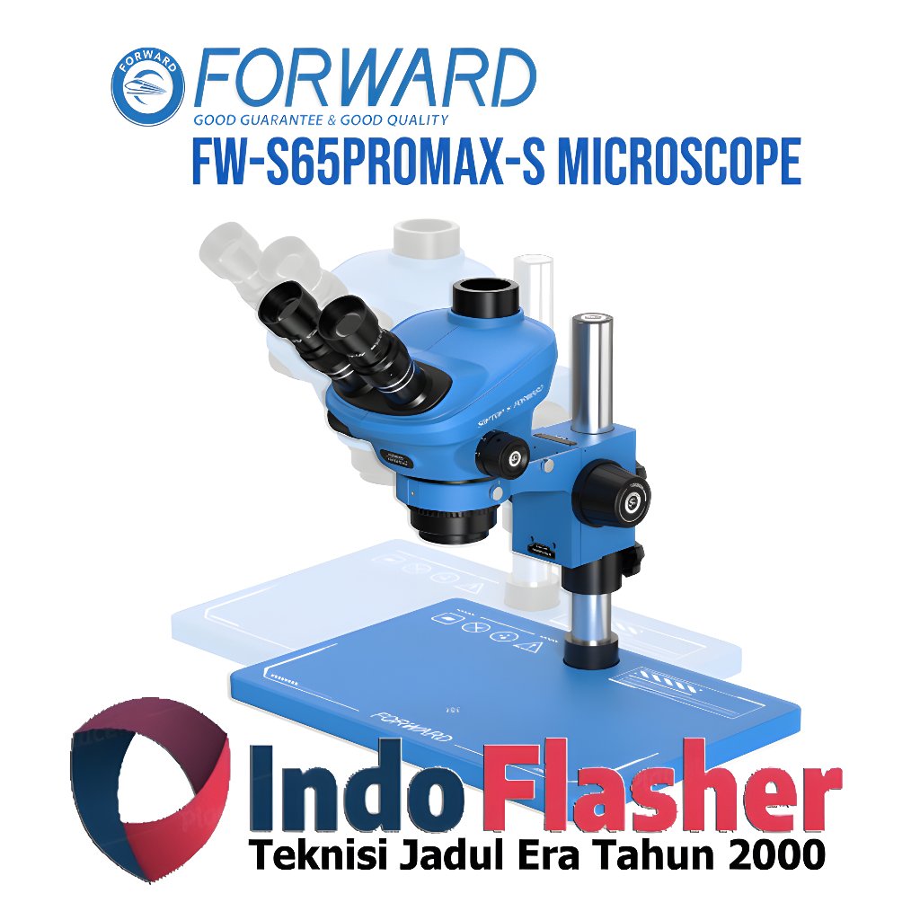 Forward FW-S65Promax-S Synchronous Zoom Trinocular Stereo Microscop - Microscope Forward FW-S65 Pro 