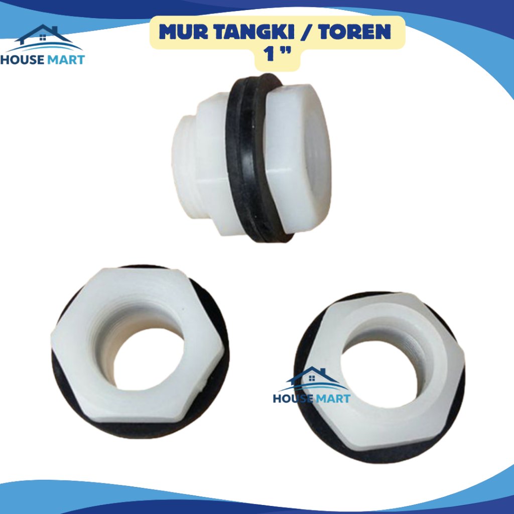 MUR TOREN 1" / MUR TANGKI / MUR TANDON AIR 1 INCI / MUR TANGKI 1INCH / MUR TOREN PVC 1INCH