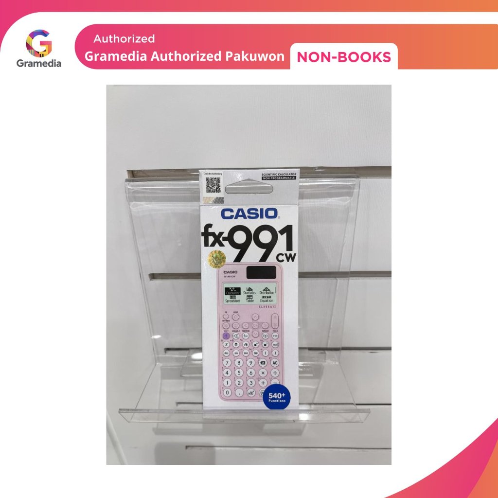 Gramedia Pakuwon: CASIO CALCULATOR FX-991CW PINK