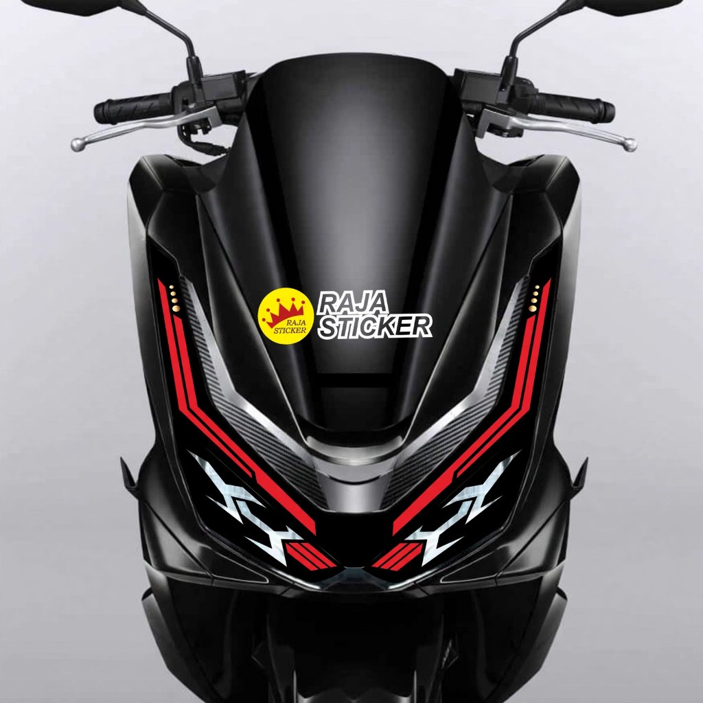 Stiker Lampu Alis Motor PCX 160 New 2025-2026Transparan Variasi Lampu PCX 160 New