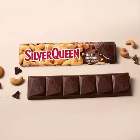 Coklat Batangan Silver Queen 52g - Dark - Dark, 52gr