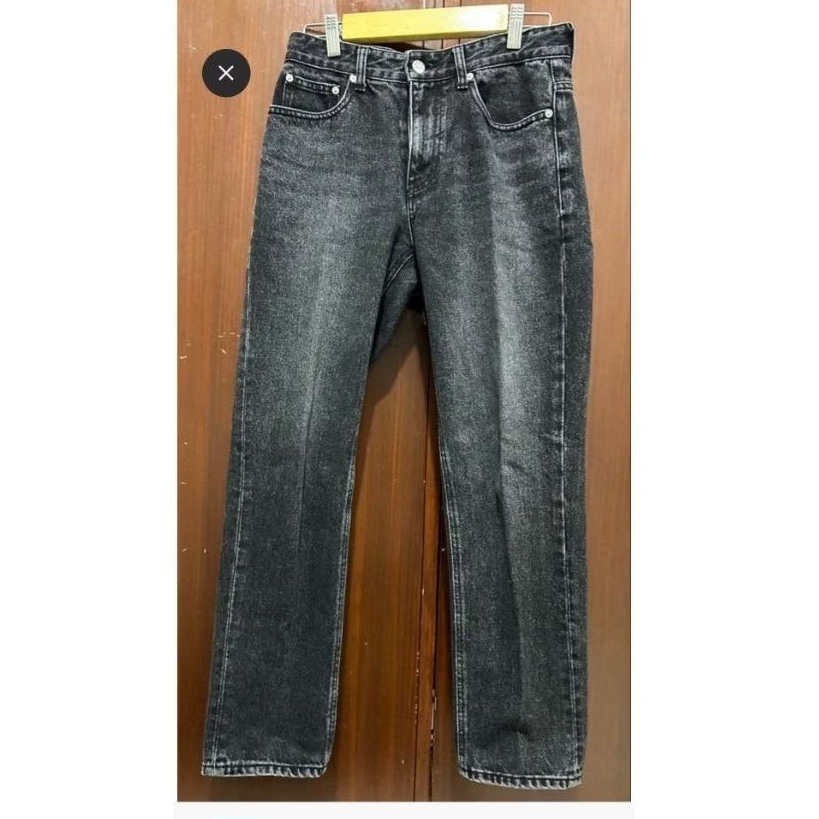 celana straight jeans 86 road/ eighty six road