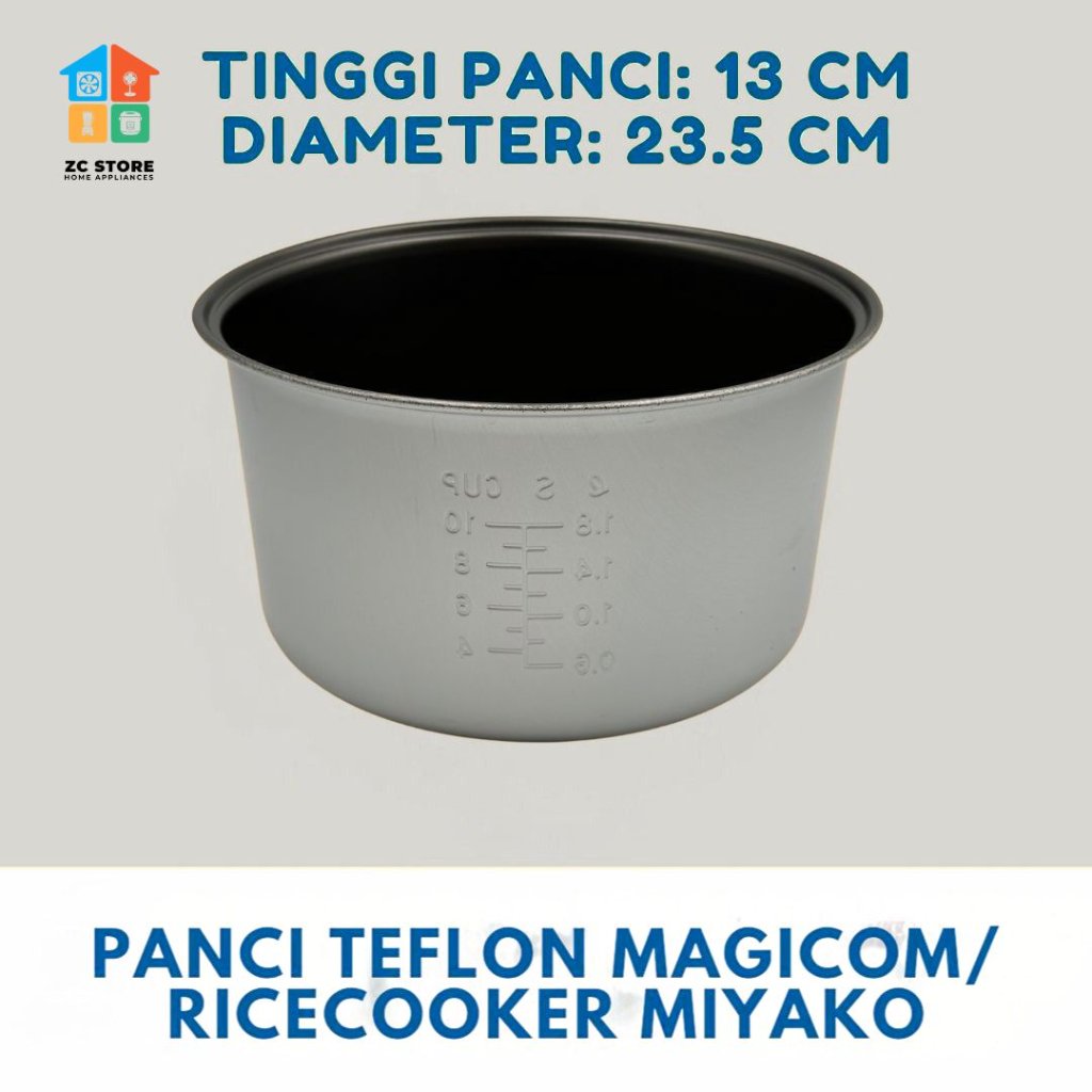 Panci Teflon Ricecooker / Magicom Miyako