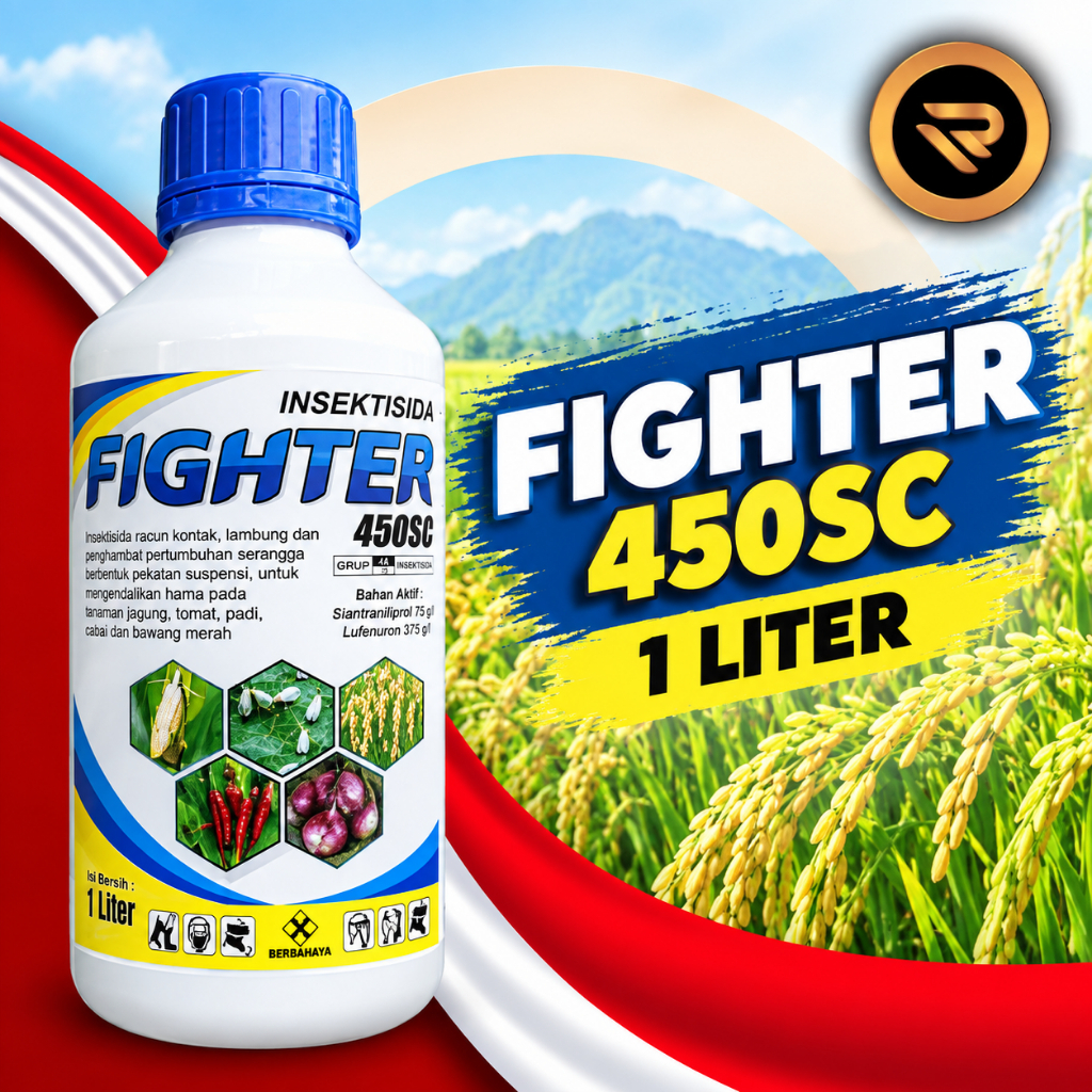 INSEKTISIDA FIGHTER 450SC PROMO BELI 3 GRATIS 1 PEMBASMI HAMA LENGKAPI ZPT ZAT PENGATUR TUMBUH PESTI