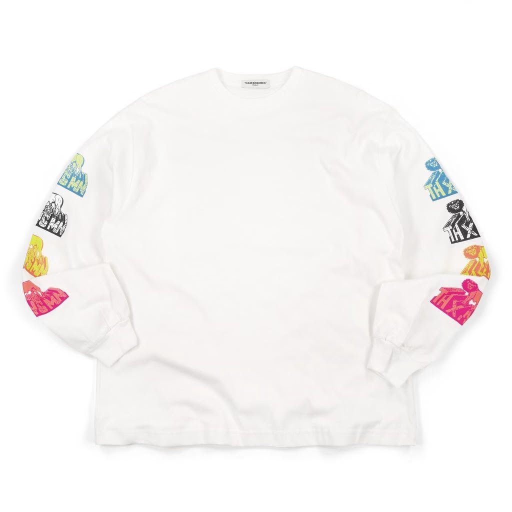 Longsleeve Esha White Thanksinsomnia