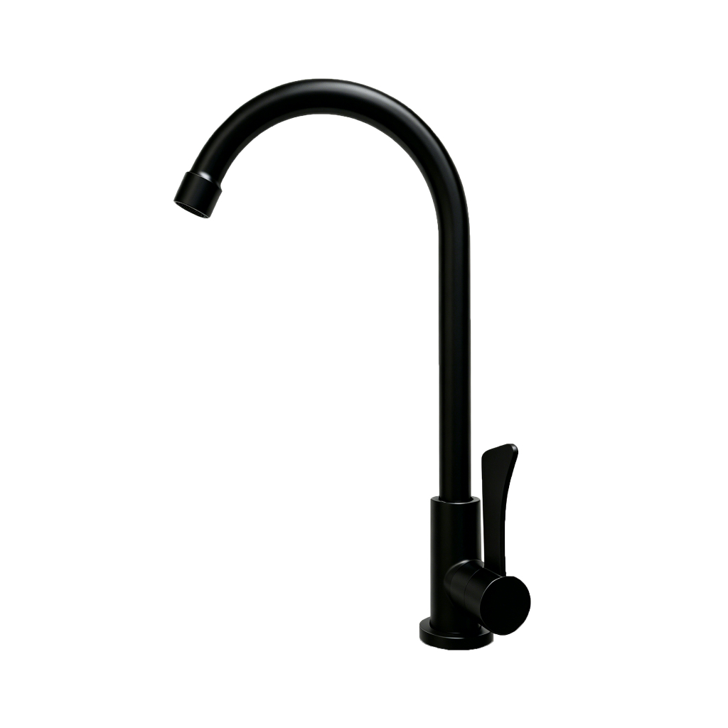 waterplus+ | Kitchen Tap Flexible Deck | WPLUS-CTL-241-MB