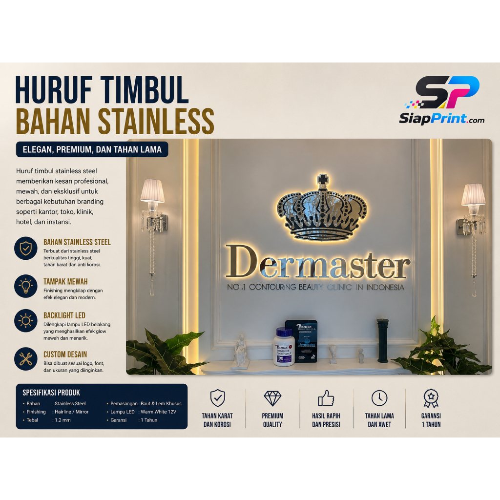 HURUF TIMBUL NEON BOX