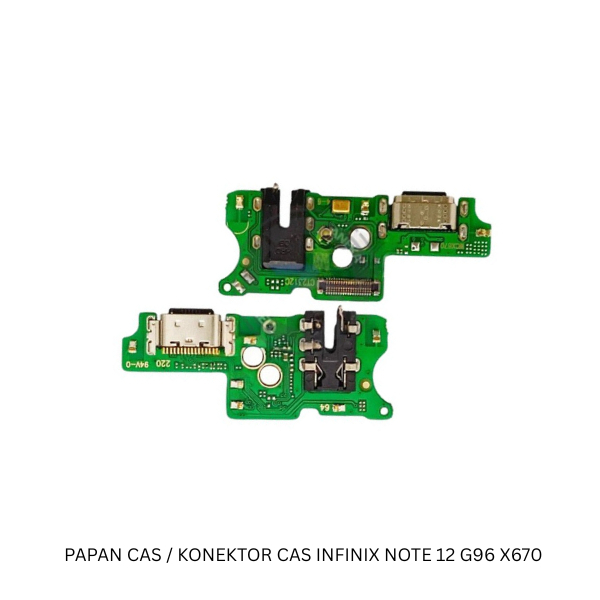 Papan Charger / Papan Pcb / Papan Cas Infinix Note 12 G96 X670 Konektor Cas