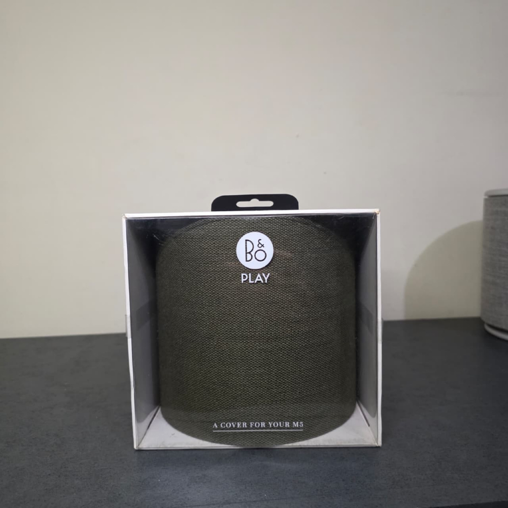COVER B&O BEOPLAY M5 NEW BNIB ORIGINAL BANG OLUFSEN MOSS GREEN DAN DARK ROSE PENUTUP SPEAKER