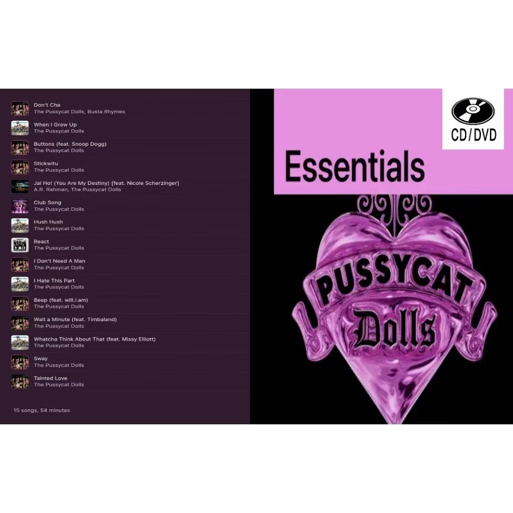 pussycat dolls essentials cd dvd