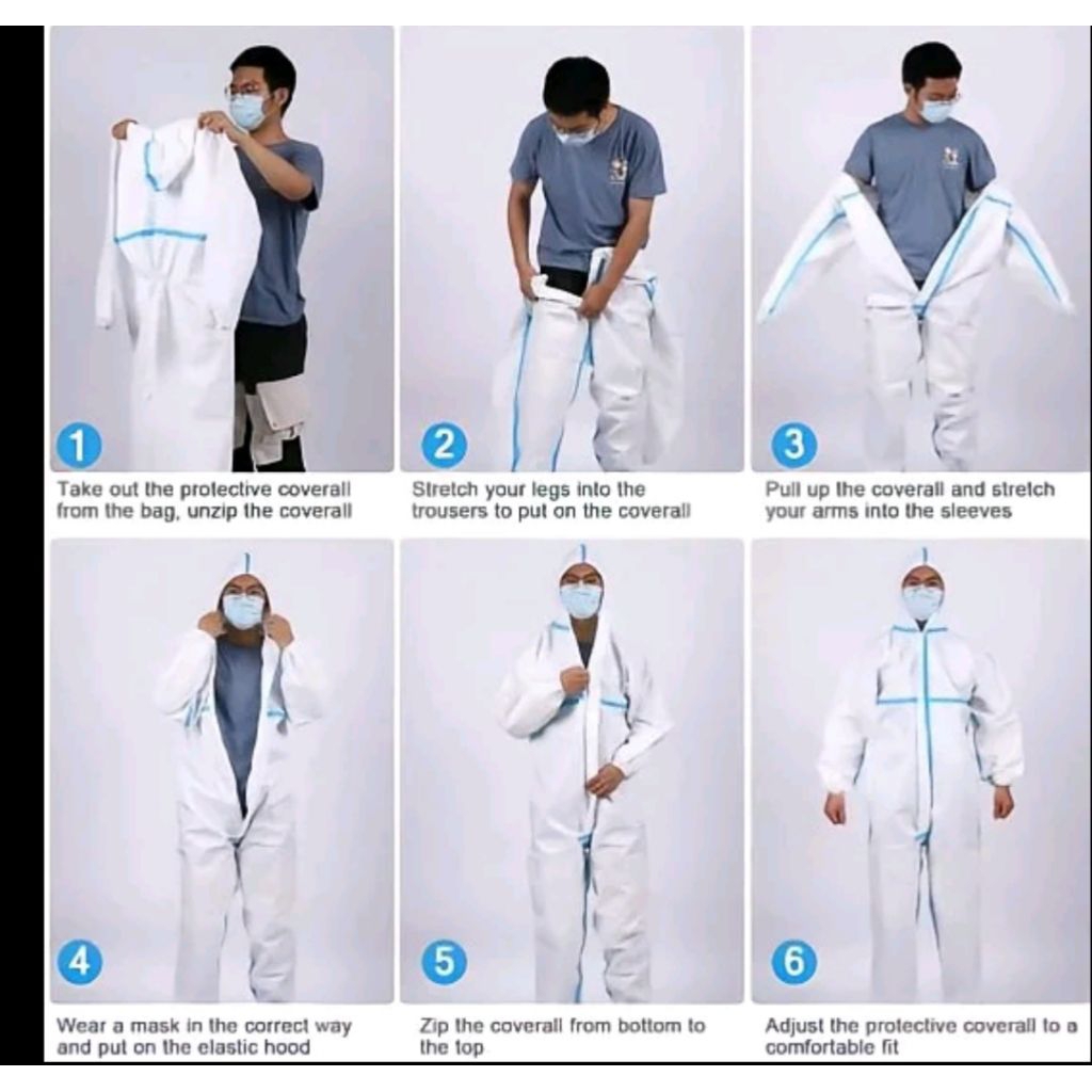 COD Baju APD Premium Microporus Waterproff
