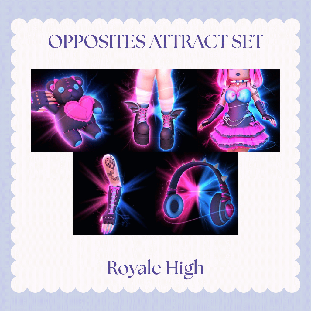 Opposites Attract Set | Roblox Royale High (RH)
