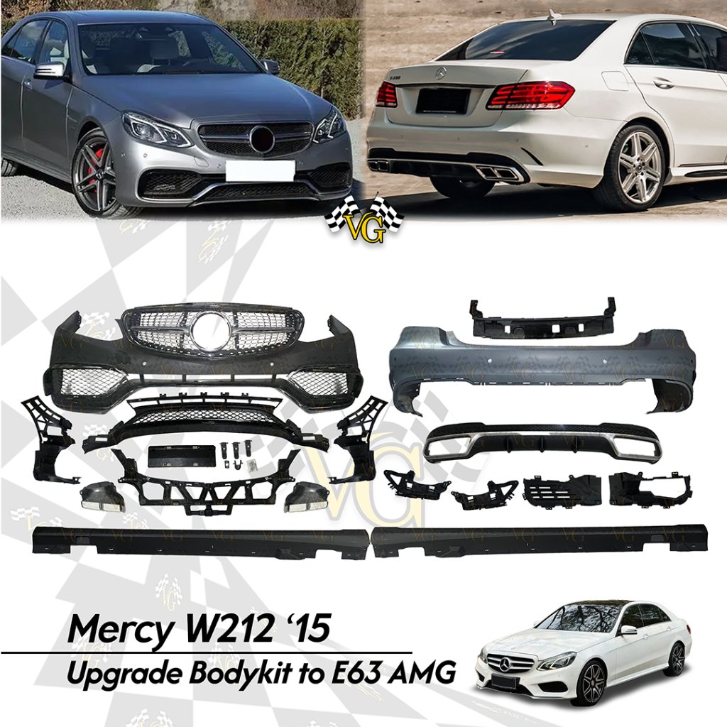 Bodykit Mercy W212 2015 UP Mercedez Benz W212 Upgrade E63 Body Kit E63