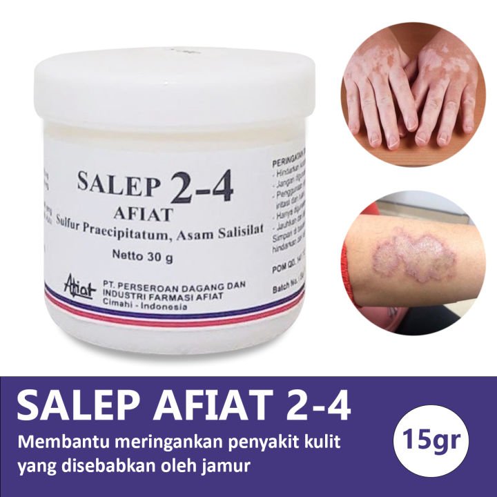 Salep Gatal Kulit 24 15gr Afiat - Salep Kulit Gatal Jamur Bernanah / Kadas / Kurap